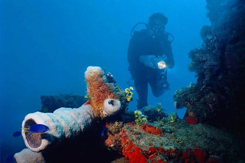 Japanese ship wreck