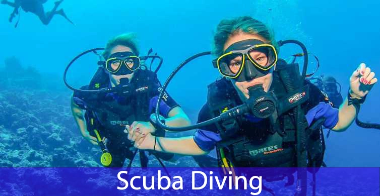 Scuba diving