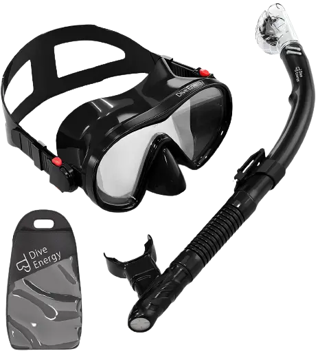 Adult Dry Snorkel Mask